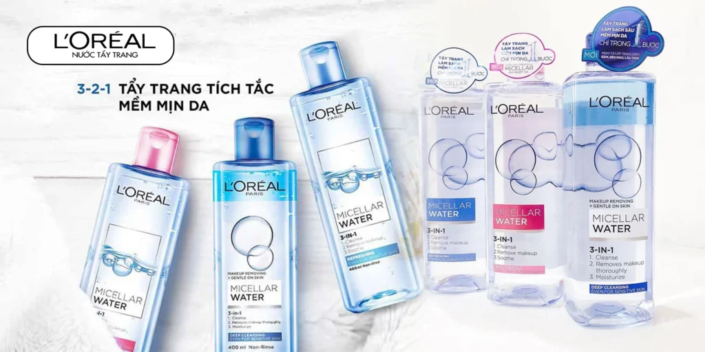 Nước tẩy trang L’Oreal Micellar 3-In-1 - Có an toàn cho bà bầu?